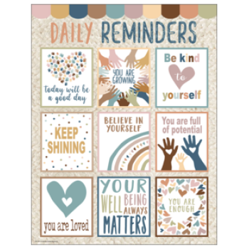 TCR7147  Everyone is Welcome Daily Reminders Chart