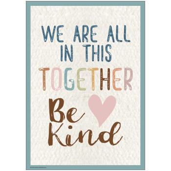 TCR7159  Everyone is Welcome We Are All in This Together Positive Poster