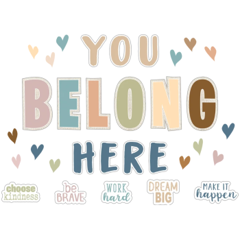TCR7168  Everyone is Welcome You Belong Here Bulletin Board