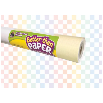 TCR77600  Cool for School Checkers Better Than Paper Bulletin Board Roll