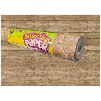 TCR77884  Rustic Wood Better Than Paper Bulletin Board Roll