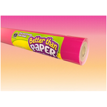 TCR77905  Pink and Orange Color Wash Better Than Paper Bulletin Board Roll