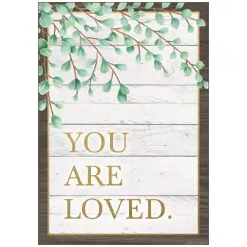 TCR7976  You Are Loved Positive Poster