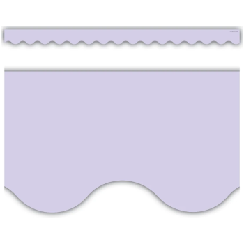 TCR8441  Lavender Scalloped Border Trim