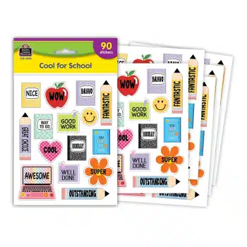 TCR9323  Cool for School Stickers