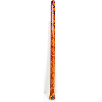 DIDG-DOS Toca Duro Didgeridoo - Orange Swirl