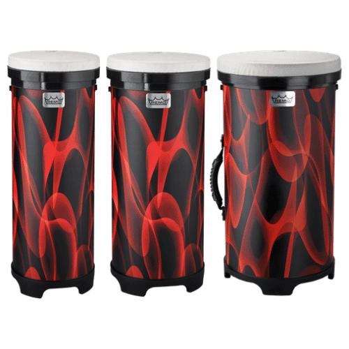 thumbnail image 2 of Remo Versa Tubano Nested Pack - Lightweight Portable Drums With Comfort Sound Tech In Green 2 of 13