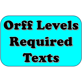 Orff Levels Materials