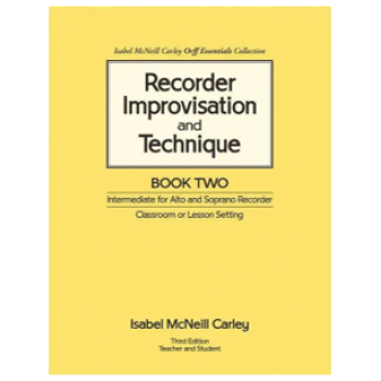 BTP002 Recorder Improvisation and Technique Book 2