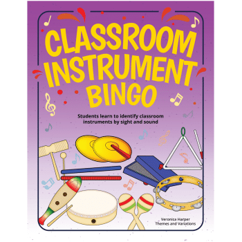 TV-AL1  Classroom Instrument Bingo