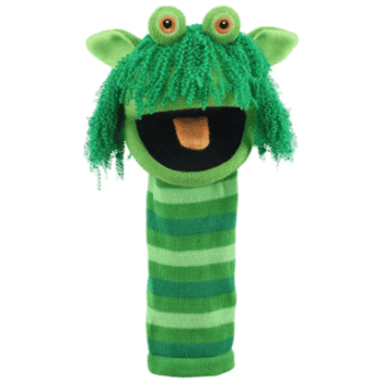 PC007042   Squelch Eco Knitted Puppet