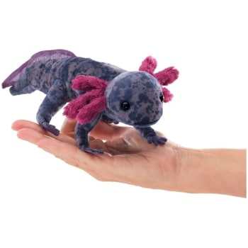 Black Axolotl Hand Puppet