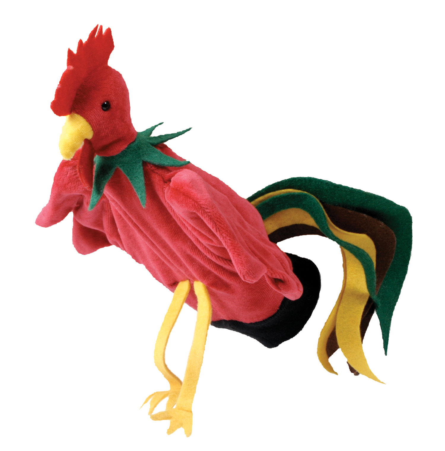 rooster hand puppet